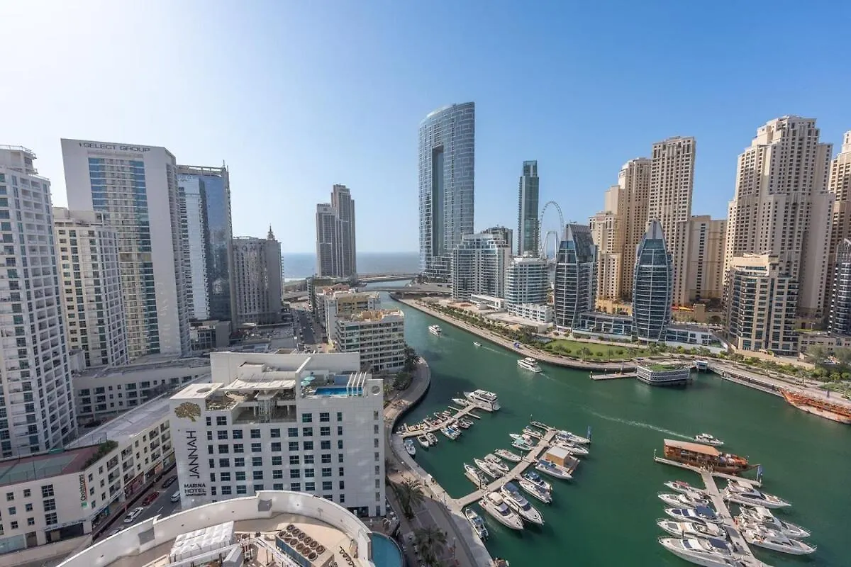 Pristine Studio With Spectacular View In Dubai Marina 0*,